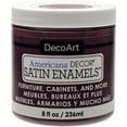 thumbnail image 2 of Decoart Americana Decor Satin Enamels 8oz Aubergin, 2 of 3