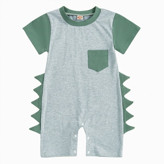 UAYOTSE Baby Onesies,Newborn Onesies Boy,Summer Short Sleeve Thin Cotton Newborn Clothes Baby Jumpsuit Cute Print Clothes for Boys Girls,Sizes 0-3 Months