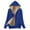 Blue, variant on Turilly Womens Jackets Ladies Women's Long Hoodies Coats Tunic Winter Warm Fleece Sherpa Lined Zip Up Hooded Sweatshirt Jacket Coat