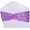 Lavender, variant on Lavender Sequin Chair Sashes, 20 PCS Folding Chair Bands for Wedding, Party, Ceremony, Banquet Decorations, Event Accessories