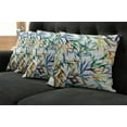 thumbnail image 2 of Ambesonne Japanese Throw Pillow Cover 4 Pack, Colorful Watercolor Leaves, 20", Multicolor, 2 of 6