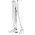 thumbnail image 7 of Joggers for Men Elastic Waist Drawstring Casual Lightweight Sweatpants with Pockets Jogging Pants Trousers, 7 of 7