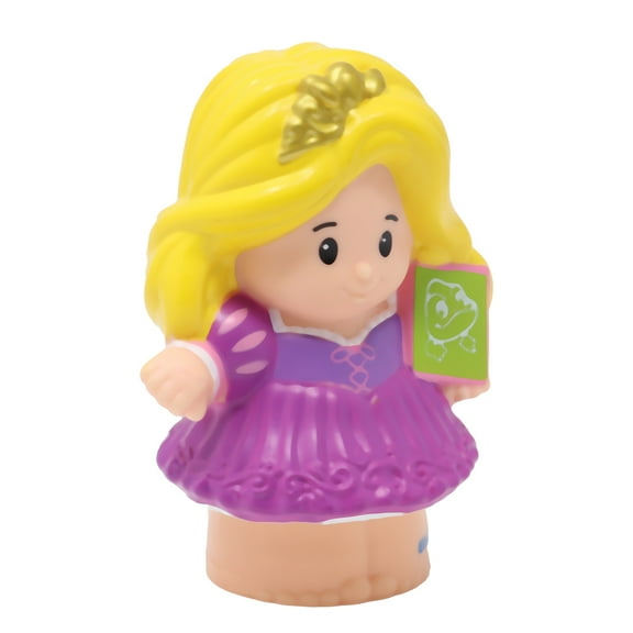 Replacement Part for Collectible Fisher-Price Little People Castle Princess Playset X6029 - Replacement Princess Rapunzel Figure with Base for Talking Castle