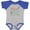 Baseball Heather and Royal, variant on Inktastic Hacker Like Daddy Boys or Girls Baby Bodysuit
