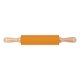 thumbnail image 1 of Rodillo de silicona ZHCH mango de madera maciza color naranja, 1 of 5