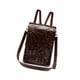 thumbnail image 4 of Cartera Steampunk de piel sintética para festivales, bolso de hombro para adultos y Halloween. Marrón oscuro, 4 of 9