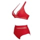 thumbnail image 4 of WILLBEST Trajes de Baño Mujer Con Falda Traje de Baño Bikini Estampado de Cintura Alta Con Tiras Acolchadas Extraíbles Para Mujer, 4 of 6