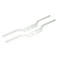 thumbnail image 2 of MERIGLARE 2 Pieces Aluminium Chassis Frame Rails for MN168 MN78 1:12 Scale RC Car Part Argent, 2 of 9