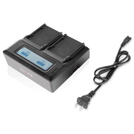 UPC: 0629266102473 | BP9CH Dual LCD Charger for Canon Battery
