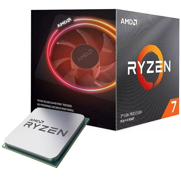 Procesador AMD Ryzen 7 3700X de Tercera Generación, 3.6 GHz hasta AMD RYZEN 7 3700X 8 Cores Socket AM4