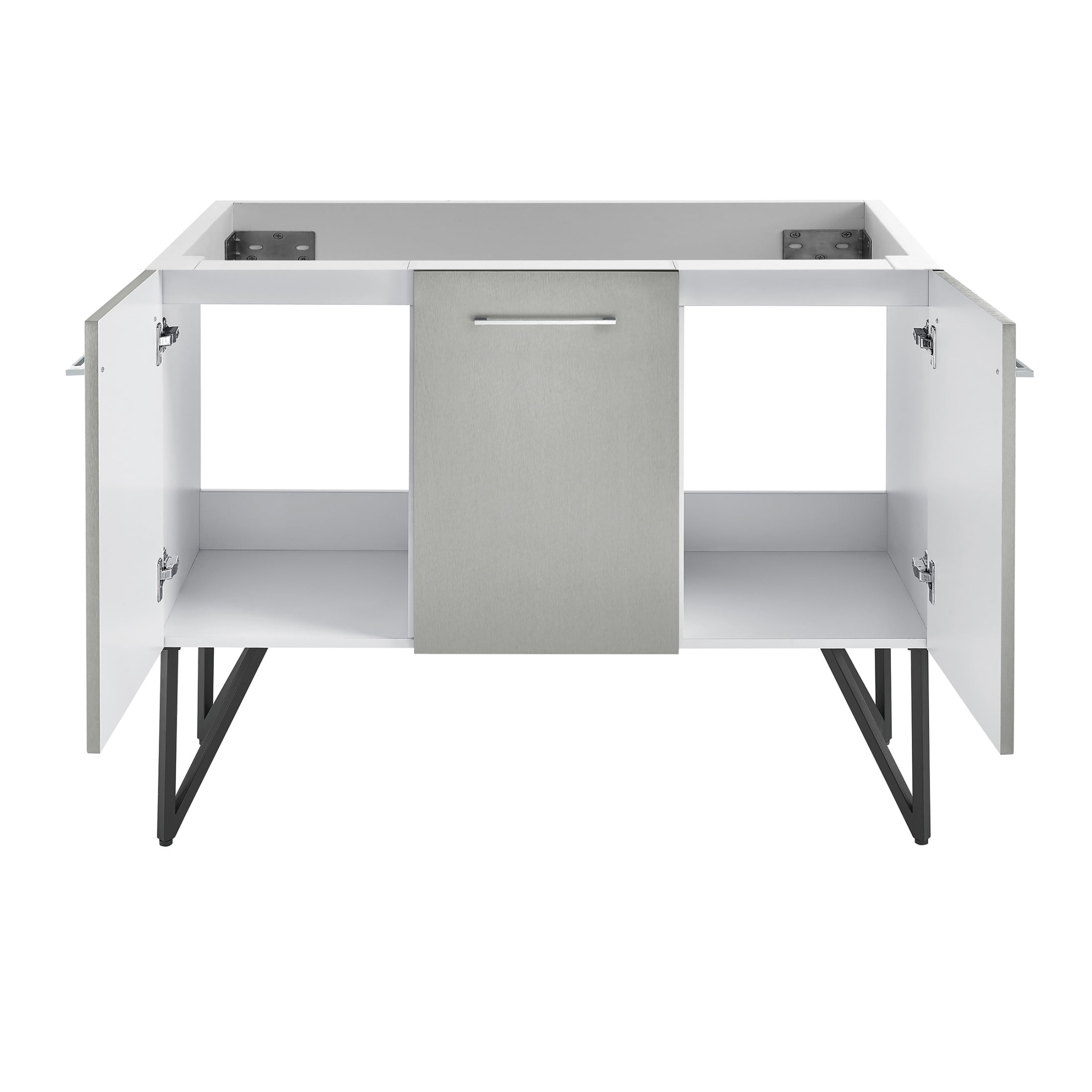 Annecy 48 Brushed Gray Bathroom Vanity Cabinet Only (SM-BV234)