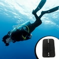thumbnail image 3 of Naiovety Placa trasera de buceo Placas negras Buceo hacia atrás Vuelos Cojín de servicio pesado Accesorios para Mujeres Hombres Deporte al Ropa Deportiva, Zapatos, 3 of 6