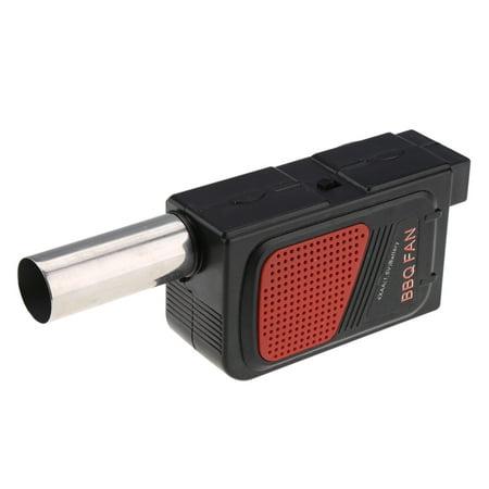 Yosoo Portable Electric BBQ Fan Air Blower for Outdoor Camping Picnic Grill Barbecue Cooking Tool, Air Blower, Fire Blower
