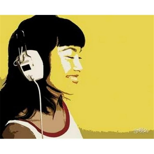 Culturenik IMPET0257 Poster Fille Imprimé par Steez - 10 x 8