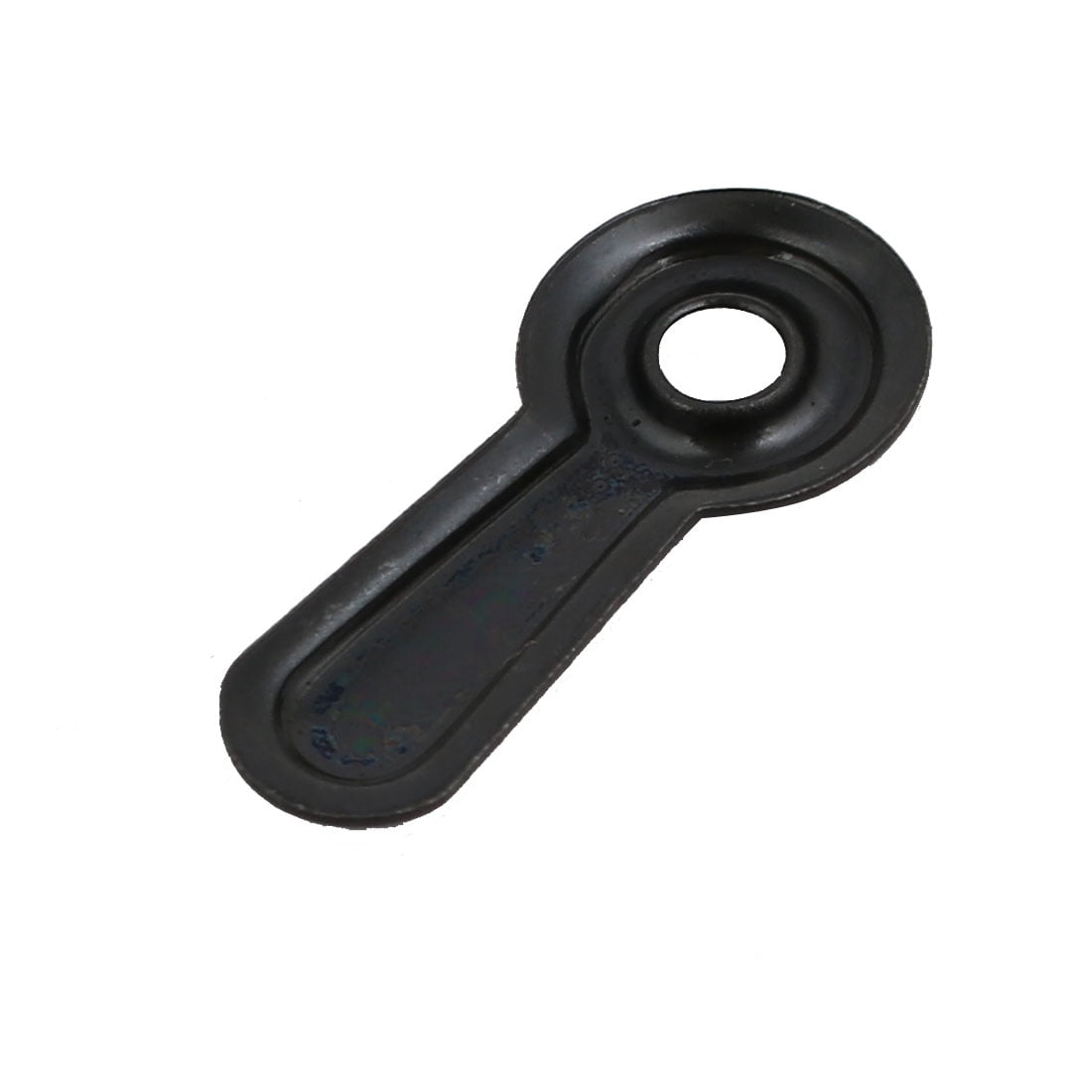 20mmx9mmx1mm Metal Ridged Picture Photo Frame Turn Button Black 200pcs