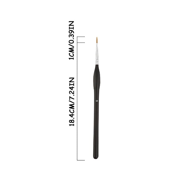 Xihbxyly Liquidación de Ropa de Mujer Bolígrafo y Punta de Nailon y Punta de Gancho, Pincel para Acuarela, Gouache y Pintura Al Óleo