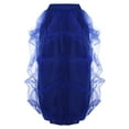 thumbnail image 4 of Fesfesfes Skirts for Women Tulle Long Skirt High Waist Ruffle Floor Length Wedding Puffy Maxi Skirts, 4 of 9