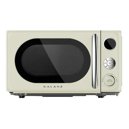 

BH 0.7 Cu. ft. Retro Countertop Microwave Oven 700 Watts Cream Color