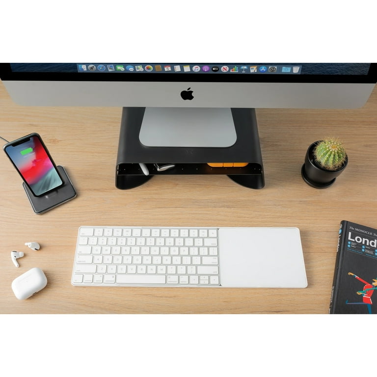 Twelve South Curve Riser Monitor Stand | Ergonomic Desktop Stand