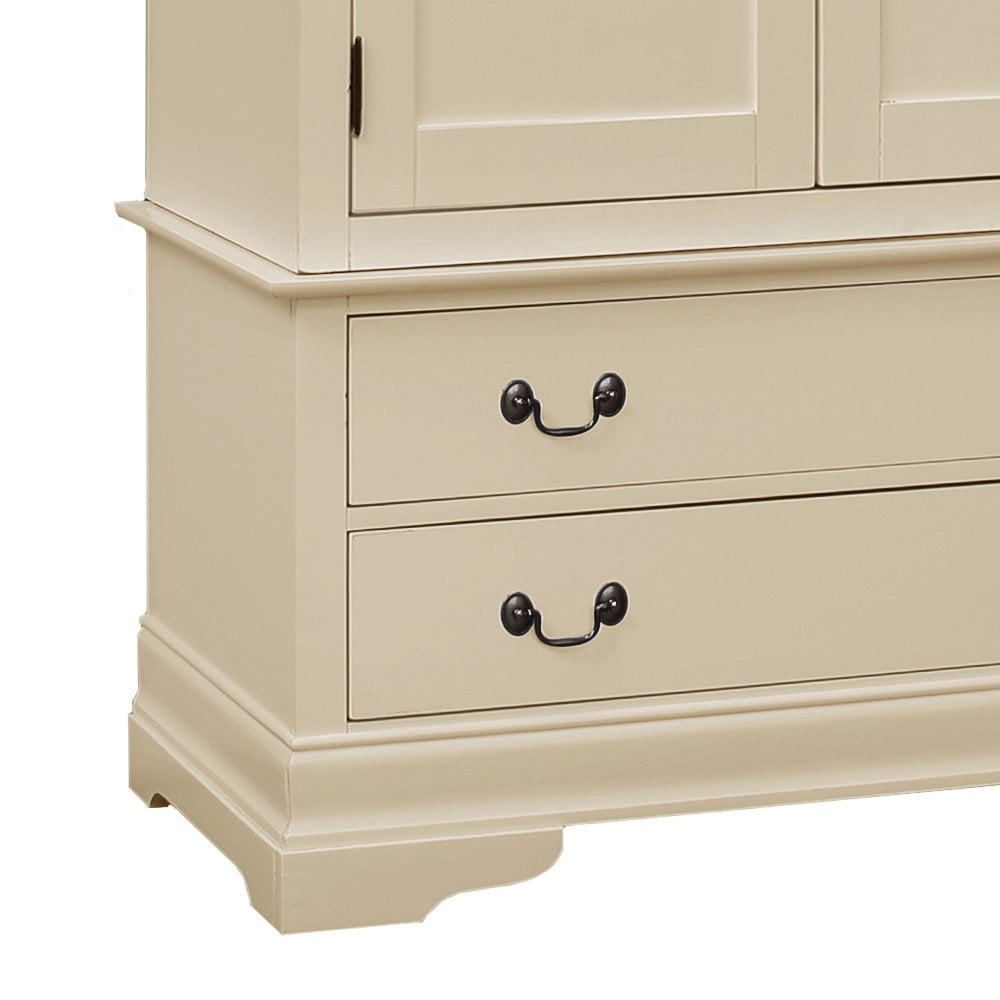 Glory Furniture Louis Phillipe G3175-A Armoire , Beige
