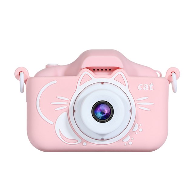 Cámara digital de 20MP HD Lente dual Dibujos animados lindo Niños Cámara de video Juguetes educativos Hugtrwg Para estrenar