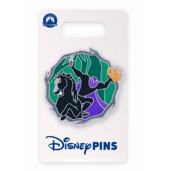 Disney Parks The Headless Horseman Villains Ichabod Mr. Toad Pin New With Card