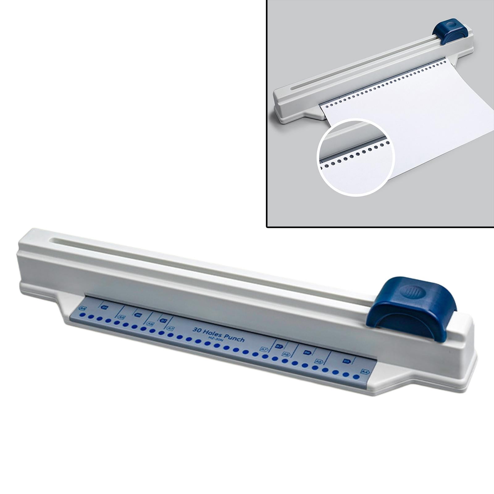 30 Holes Punch Durable Household Punch Machine Office Notes Multi Hole Punch