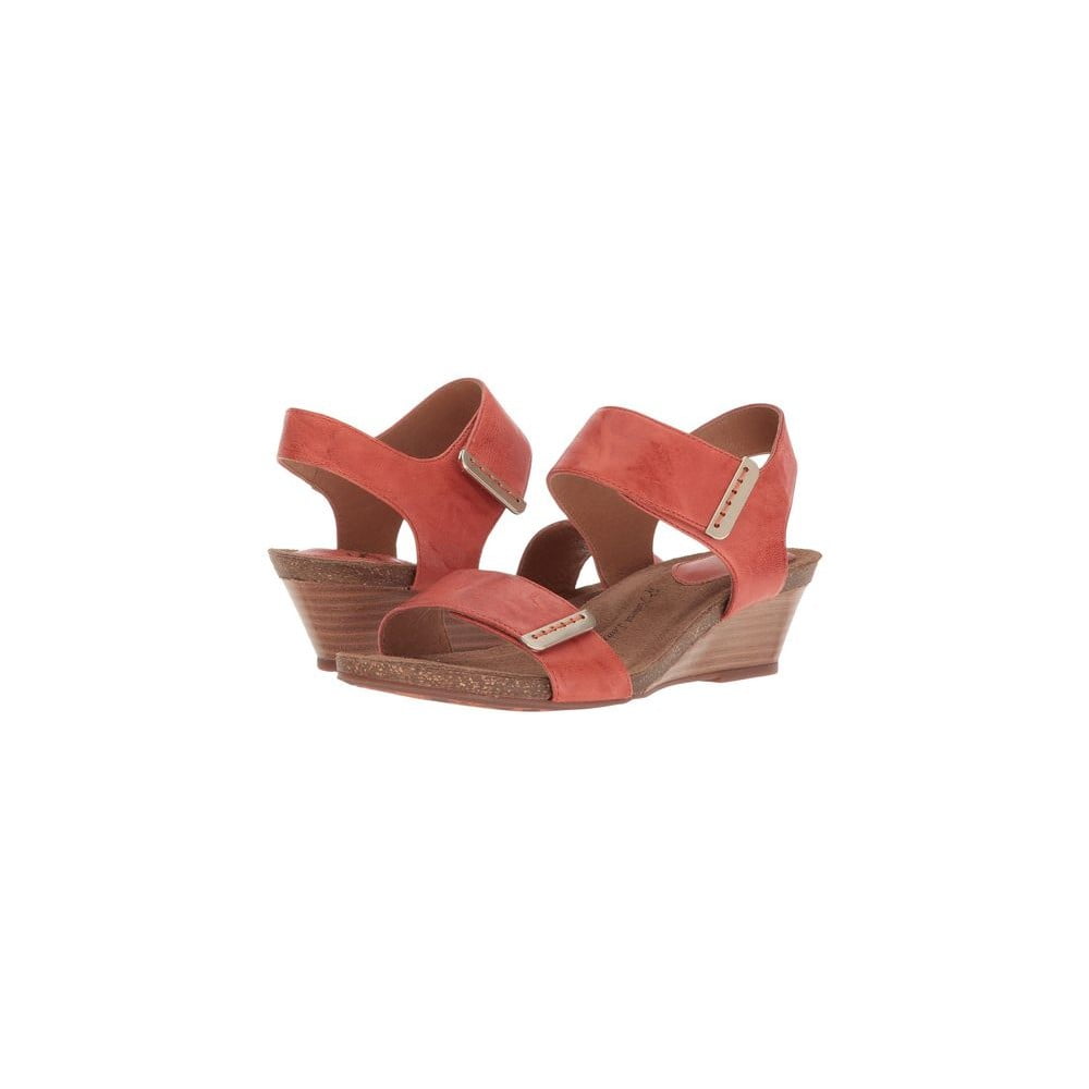 sofft verdi leather wedge sandals