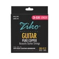 thumbnail image 2 of Cadena ZIKO DR-012 Cuerdas para Guitarra Acústica Hexágono Alambre de Aleación Herida de Cobre Pura Membrana de Recubrimiento Anti-Moho 6 Cuerdas Conjunto ZIKO Cadena, 2 of 6