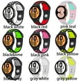 thumbnail image 2 of ALMNVO Band Compatible for Samsung Galaxy Watch Bands 3 45mm/Galaxy Watch 46mm /Gear S3 Frontier, 22mm Quick Release Silicone Sport Breathable Watch Strap Accessories, 2 of 10