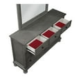 thumbnail image 5 of Jackson Modern Style 7-Drawer Dresser Made with Wood in Gray Finish, 5 of 8