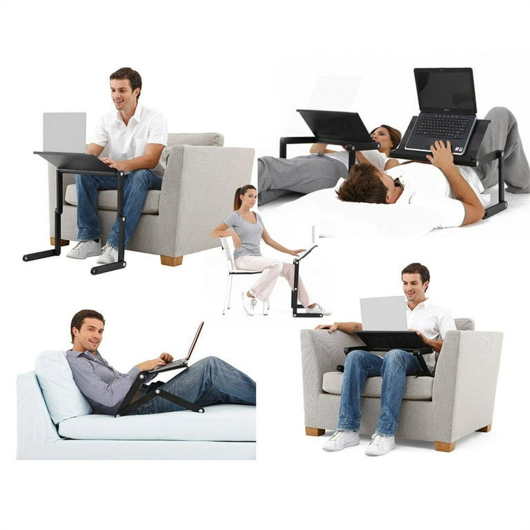 Furinno Ergonomics Aluminum Vented Adjustable Laptop Stand w