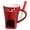 Red, variant on Chocolate Fondue Mugs with Forks, Chocolate Fondue Mug, Chocolate Melting Mug, Ceramic Chocolate Melting Cup, Butter Warmer Sets, Multi-Purpose Fondue Coffee Cup