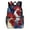 HuWng-2, variant on Patriotic Roosters Firework Backdrop Backpack Travel Laptop Casual College Daypack Back to Bag