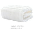 thumbnail image 3 of AUQ 5 Pcs Foam Cotton Bib Baby Burp Cloths Must Haves Burping Towel Bath Infant Towels Washcloths for Muslin Girl Newborn, 3 of 4