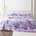 thumbnail image 3 of Coma Inducer Unicorn Dreamz - ® Oversized Comforter Set - Starburst Rainbow Queen Adult 3 Piece, 3 of 4