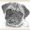 thumbnail image 2 of CafePress - Pug Tote Bag - Unisex Canvas Tote Bag, Beige, 1-Piece, 2 of 7