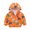 Orange, variant on Vedolay Children Coat 2023 Toddler Hood Thick Warm Winter Outerwear Snowsuit Coat Navy,140