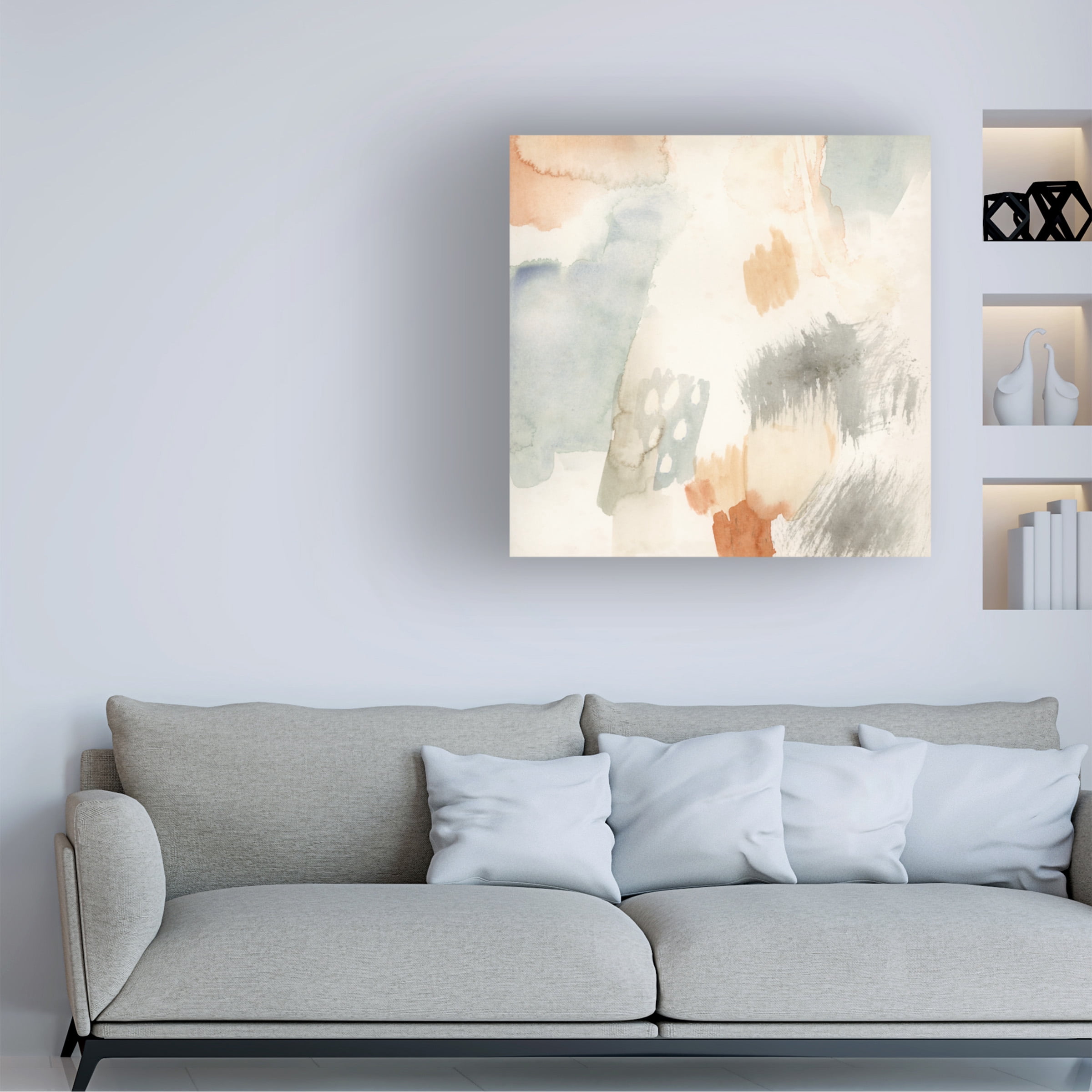 Victoria Barnes 'Quell I' Canvas Art