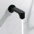 thumbnail image 6 of Lexora Salamonio 1-Spray Tub and Shower Faucet Combo with Round Showerhead and Handheld Shower Wand in Matte Black, 6 of 7