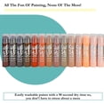 thumbnail image 6 of Kwik Stix Solid Tempera Paint Sticks, 14 Count, Global Skin Tone Colors, Washable, Quick-Drying, Non-Toxic, 6 of 9
