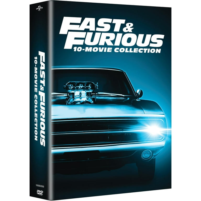 Fast Furious 10-Movie Collection (Walmart Exclusive) (DVD