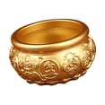 thumbnail image 3 of Cuenco Del Tesoro, Decoración Feng Shui, Cuenco de , Adorno de Escritorio Retro de Latón, Lavabo Del Tesoro para Escritorio, Oficina, Regalo S, 3 of 8