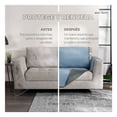 thumbnail image 2 of Protector de Sala 3 Pzas Reversible Pinsonic, Real Textil (Acero - Cenizo, ch/m/g), 2 of 7