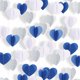 thumbnail image 1 of Banderín RICHHHA 3D con forma de corazón de amor para fiestas (15 m), 1 of 3