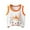 Orange, variant on Toddler Boy Cotton Tanks Comfort Summer Sleeveless Tops Fashion Graphic Tees Little Boy Cami Undershirt, Black, 4 Years