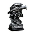 thumbnail image 2 of Gmogad Resin Falcon Decor Unique Handcrafted Figurine Premium Resin Bookcase Desktop Ornament Lightweight Durable Home Office Study Decor Gift for Men Women, 2 of 6
