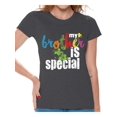 thumbnail image 1 of Awkward Styles My Brother Is Special Tshirt for Women Autism Awareness Shirts Autism Puzzle T Shirt Women's Autism Tshirt Family Autism Awareness Autistic Pride Gifts Autism Shirts Autism Support, 1 of 4
