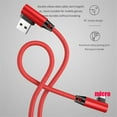 thumbnail image 3 of Double Elbow 90 Degree Micro Usb Type-c Data Cable Fast Charging Cable for Laptop Phone Charger Line, 3 of 8