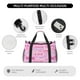 thumbnail image 4 of Fotbe Best Mom ever Bolsa de Viaje con Estampado, Bolsa de Fin de Semana para Mujer con Compartimento para Zapatos, Bolsa de Gimnasio con Bolsillo Húmedo, 4 of 7